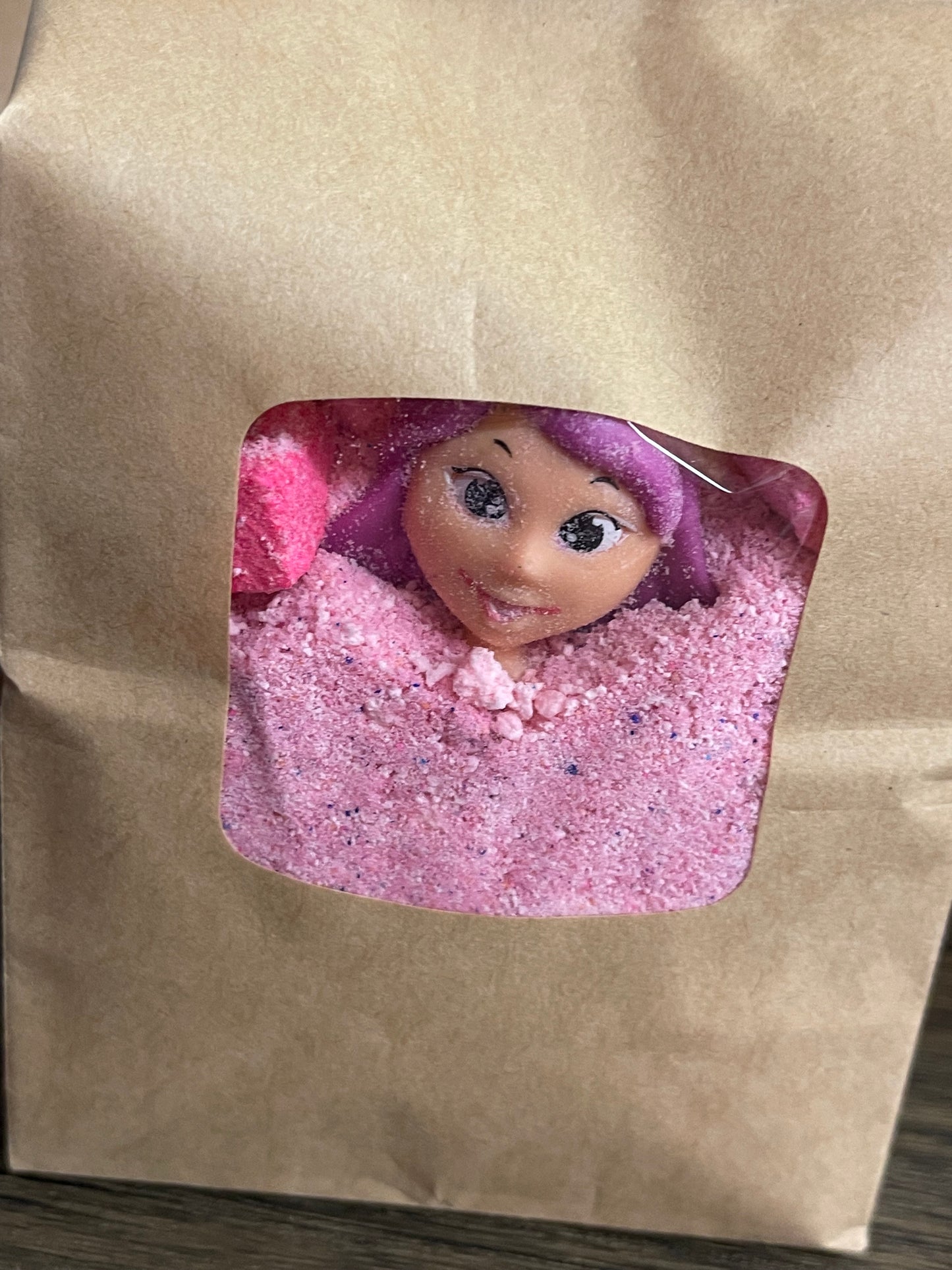 Mermaid Bath Bomb in a Bag